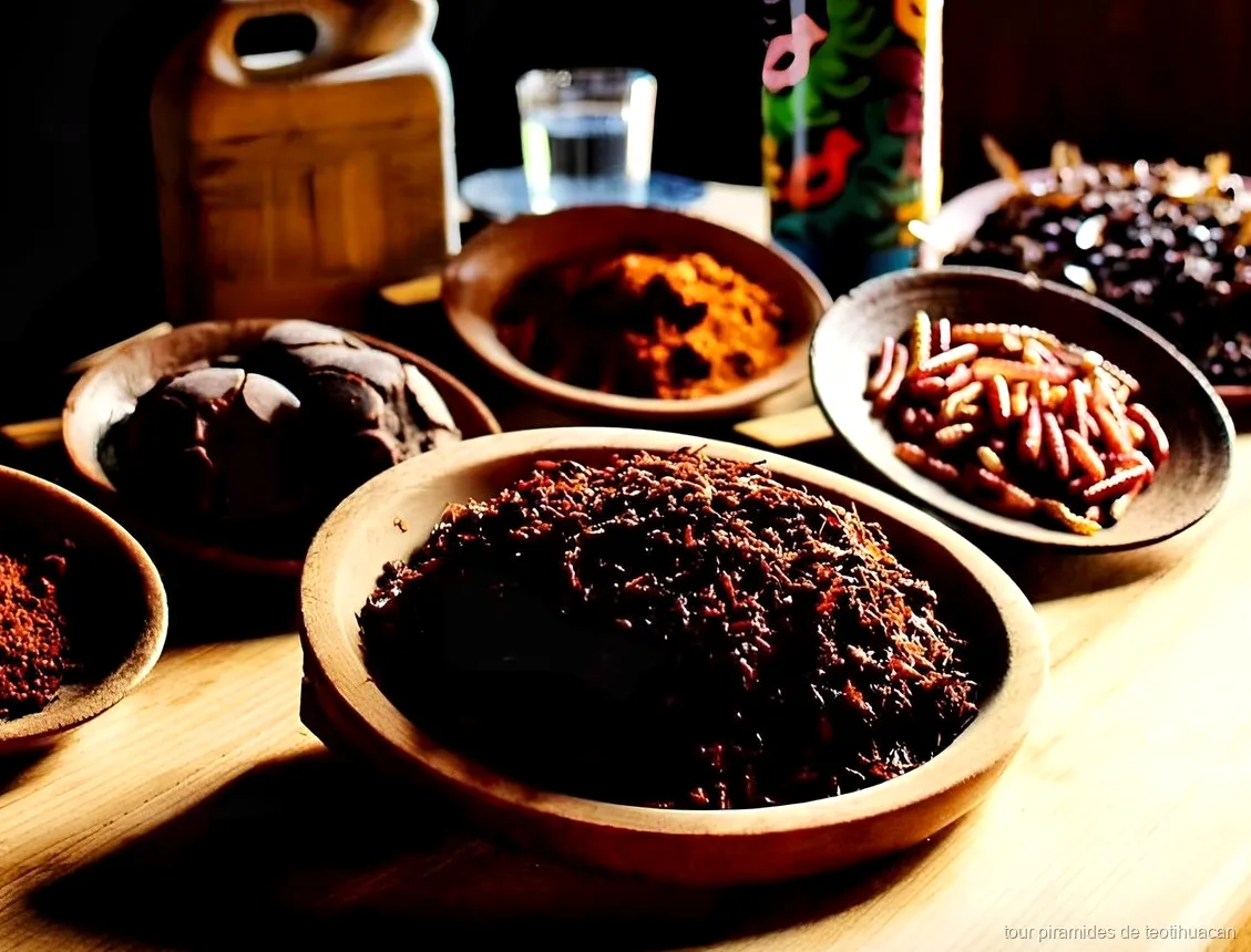 Premium Mexican breakfast included on the Teotihuacan mezcal tasting tour