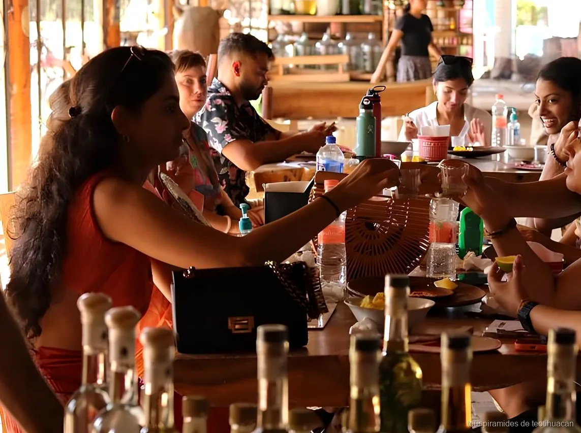 Pyramid of the Sun visit included on the Teotihuacan premium breakfast tour